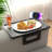 Upgraded Couch Arm Tray Table With Dual Phone Holder - Multi-Functional Sofa Armrest Tray For Drinks, Snacks, Tablets - Sturdy Design With Non-Slip Surface For Home Use