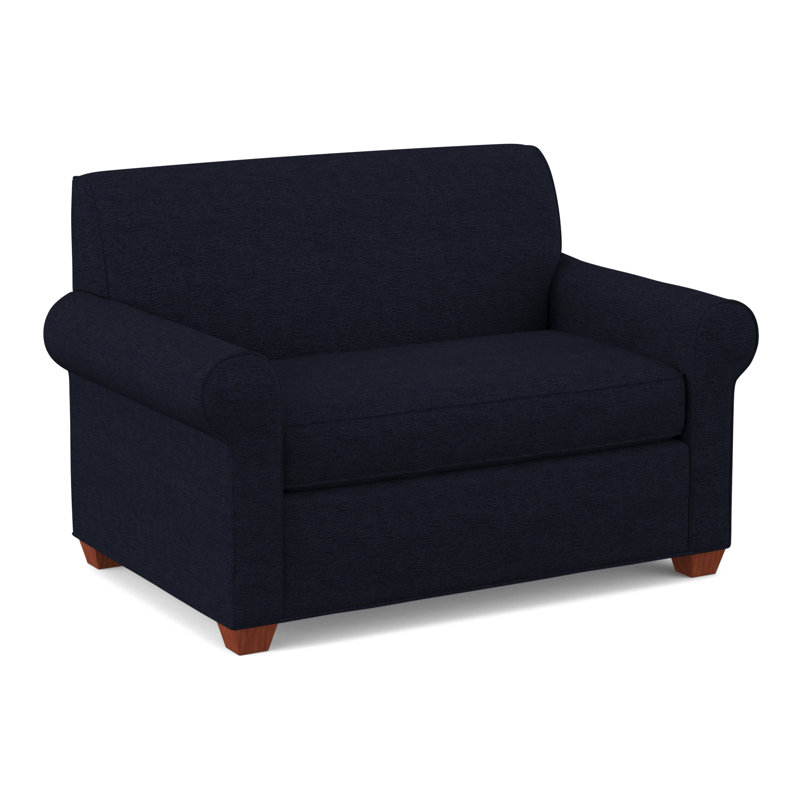 Finn Upholstered Accent Chair, BM Cherry, Fluff Wall Street