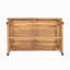 Table basse de patio en bois d'acacia