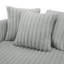 Fauteuil demi-tonneau surdimensionné Mindy