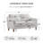 Barton 56'' Upholstered Loveseat Sofa-616326242