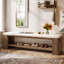 Polyester Upholstered Storage Bench