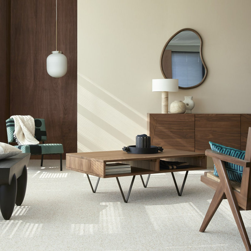 Metric Solid Wood Coffee Table