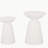 Metal edge table, 2-piece set-847735161