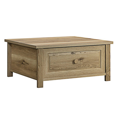Table basse à plateau relevable avec tiroir