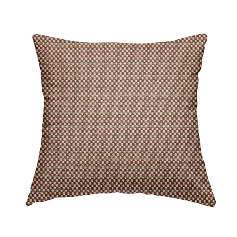 Denyelle Geometric Square Cushion, 55cm H x 55cm W x 5cm D, Pink