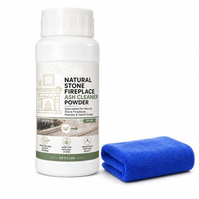 Blocs de coton Nettoyant pour cendres de cheminée en poudre pour cendres de foyer
