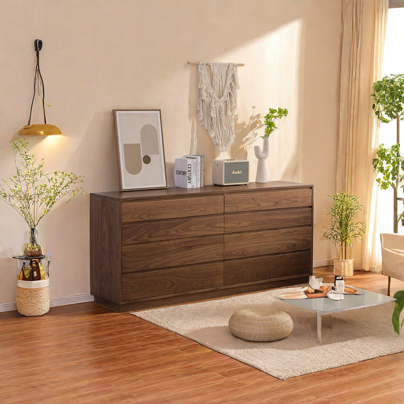 Pavillon de rangement moderne en bois massif de style simple