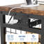 Armoire 6 tiroirs en tissu avec tringle-231123914