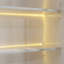 Lit mural blanc de taille double avec tablettes, et peu encombrant, convient aux petites fonctions, confort d'utilisation-960844050-960844051