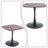 Rivkah Classic Minimalist Dining Table with Wooden Tabletop and Metal Base-1013113920-1013113921-1013113922