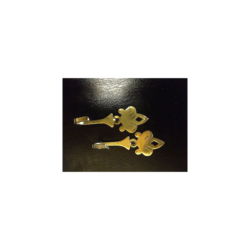 Polished Brass 2cm Curtain Holdback