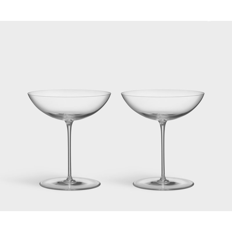 Geometry Handmade Margarita Glass