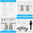 Widespread 2-handle Bathroom Faucet with Drain Assembly-79906664