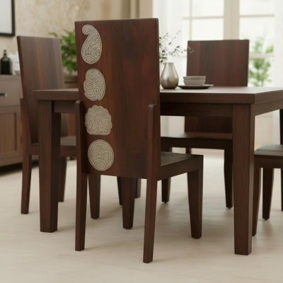 Jetse 20'' H Solid Wood Side Chair