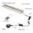 Pool Waterfall APP with 16 Colors LED Lights, Stainless Steel Pond Fountain Set for Outdoor Decorations, Patio Waterfall Spillway Kit on The Wall for Garden, Easy Installation-681356464