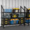 Étagère pour contenant d'expédition, supports de rangement robustes réglables à 3 niveaux, l 59 po x P 22 po x H 59 po, capacité de 1 100 lb pour le garage, l'entrepôt et l'organisation à la maison