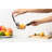 Stainless Steel Lemon Squeezer–Large Manual Citrus Juicer, Non-Slip Grip, Dishwasher Safe Design for Lemon, Lime, and Orange Juicing