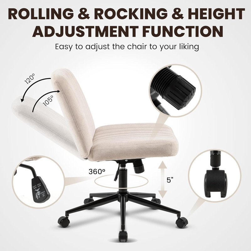 Kingstun Task Chair, Beige