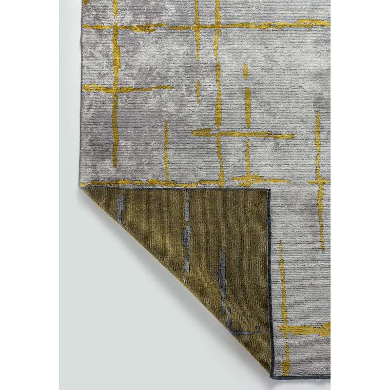 Rapture Abstract Area Rug, Rectangle 6'7" x 8'3"