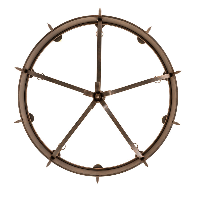 Rustic Lodge 10 - Light Chandelier