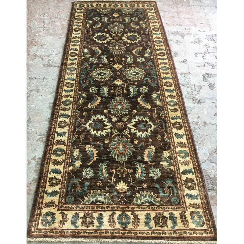 Chocolate Runner Oushak 3'3" x 8'6"