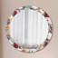 Huldar Glass Flat Wall Mirror