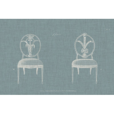Hepplewhite Chairs IV by Hepplewhite - Wrapped Canvas Print