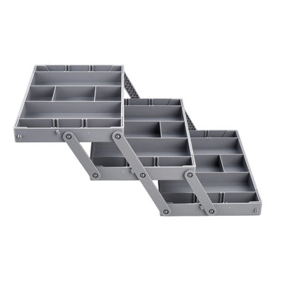 Versatile Expandable Multi-tier Drawer Organiser Storage Tray