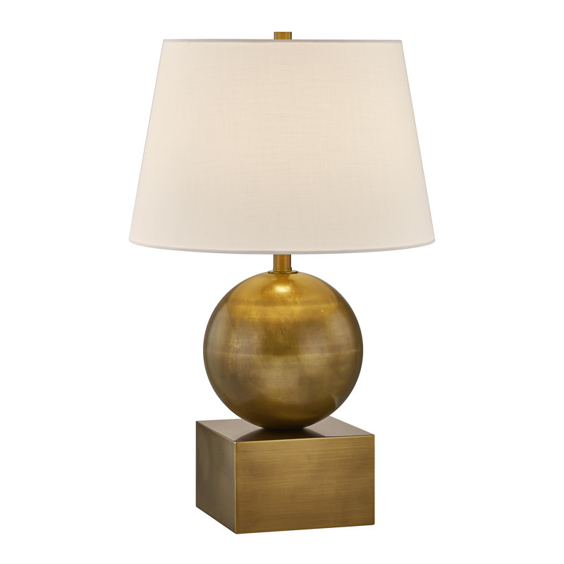 Brumfield 1-Light Table Lamp, Brown Gold