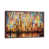 Classic Brown Wood Framed Canvas selected