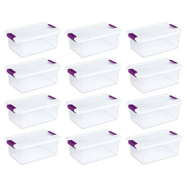 Sterilite 27 Quart Stacking Storage Drawer, Stackable Plastic Bin Drawer, 4  Pack, 4pk - Harris Teeter