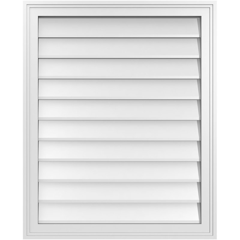 Cadre en brique, brun clair apprêté, H 32 po x l 26 po x P 1,5 po
