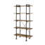 Bibliothèque de rangement Rustic Oak