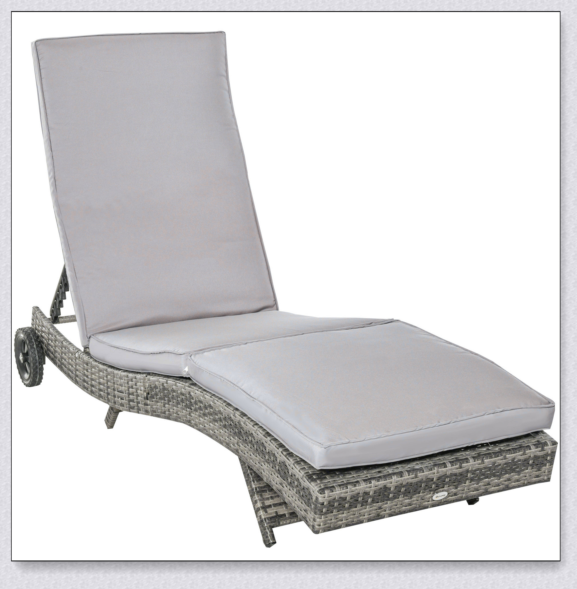 Ebern Designs Neill Steel Outdoor Armless Lounge Chair Wayfair