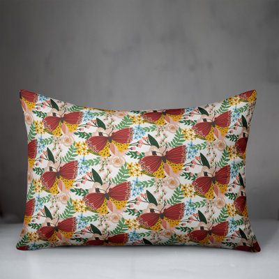 Floral Throw Pillow
