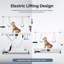 Table de toilettage électrique réglable pour animaux, 110 V / 220 V, gamme de hauteur 8-36 pouces, blanc-122349910