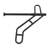Single Post Handrail for 1-3 Steps