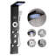 Shower Panel Tower System Stainless Steel Column Rainfall Head Massage Jet 6Mode