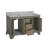 Twain 60" Double Bathroom Vanity Set with Chocolate Cabinet and Carrara Marble Countertop-1463847755-1463847765