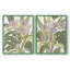 Impression encadrée Brushy Tropical Orchid I-Premium - prête à être accrochée - aucun clou requis - aucun clou requis-1326700804-1326700802
