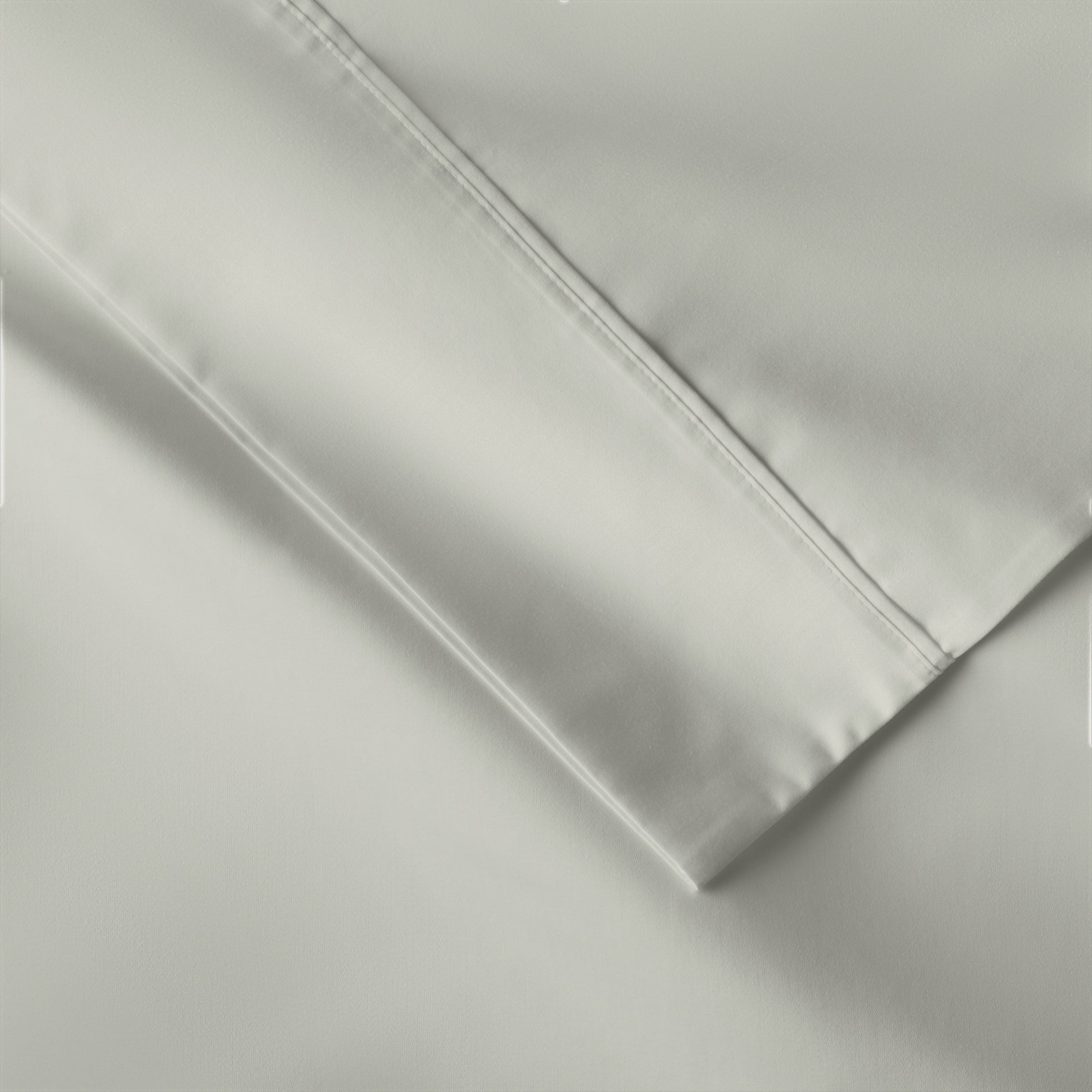 Danfield Cotton Pillowcase, Sage, King