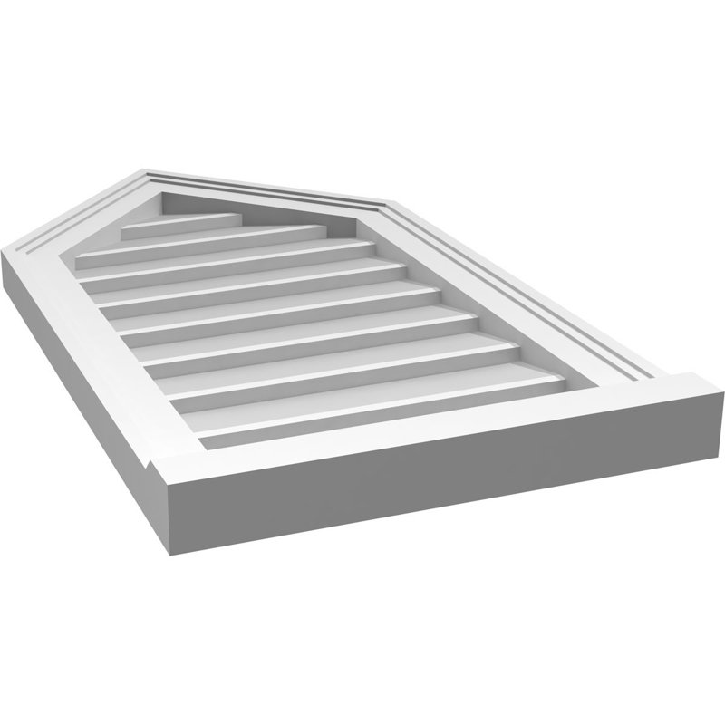 Ventilateur à pignon en uréthane non-fonctionnel Signature, H 30 po x l 16 po x P 2 po
