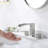 2-handle Bathroom Faucet with Drain Assembly-86794413