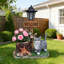 Statue chat pour jardin