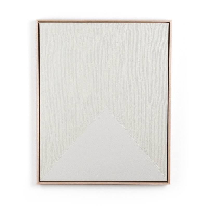 Triangle Painting by The Holly Collective