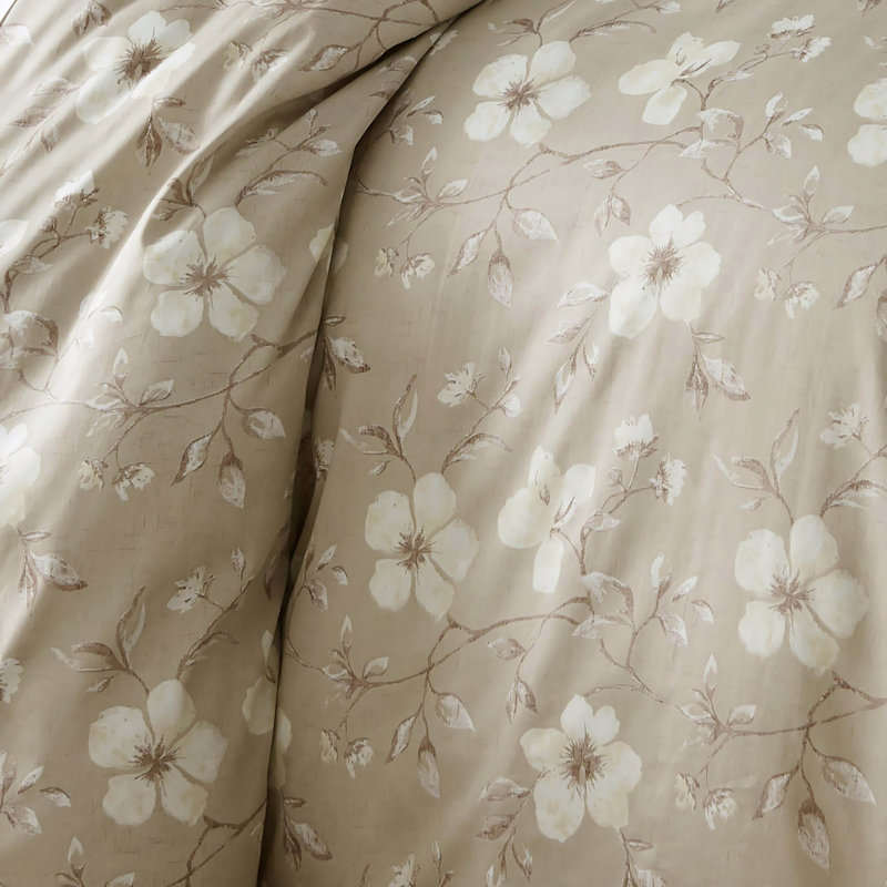 Mystic Standard 300 Thread-Count 100% Cotton Duvet Cover Set by Southshore Fine Linens, Taupe-Gray