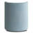 Velvet Rolling Barrel Armchair with Wheels-998789980