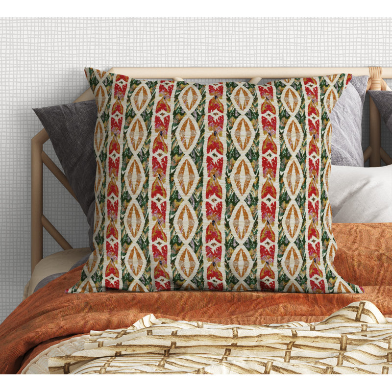 Outdoor Reversible Throw Pillow, 24" x 24"