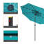 Parasol de marché éclairé 108 po Donyel-1789839464